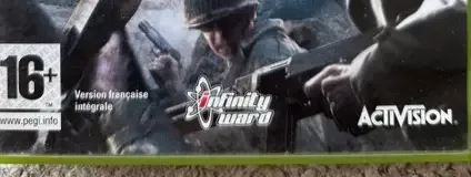 Call of Duty 2, the PEGI square on its front
