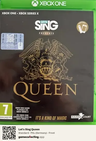 Let's Sing Queen Xbox One, Germany box front