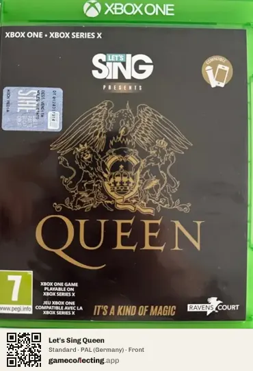 Let's Sing Queen Xbox One, Germany box front