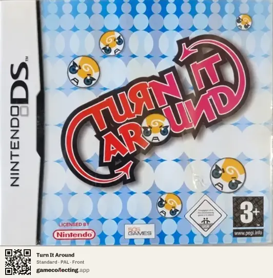Turn It Around Nintendo DS, PAL box front
