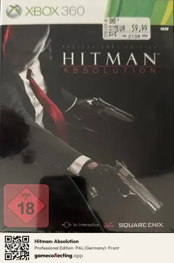 Hitman: Absolution Xbox 360, Germany box front