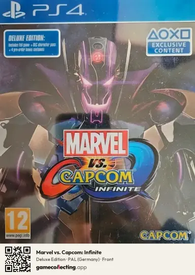 Marvel vs. Capcom: Infinite PlayStation 4, Germany box front