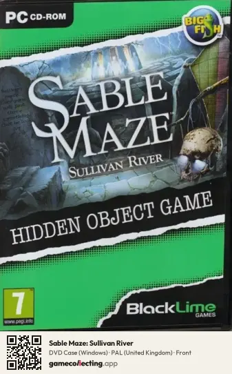 Sable Maze: Sullivan River Computer, United Kingdom box front