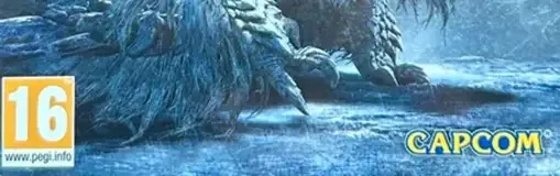 Monster Hunter Wilds, the PEGI square on its front