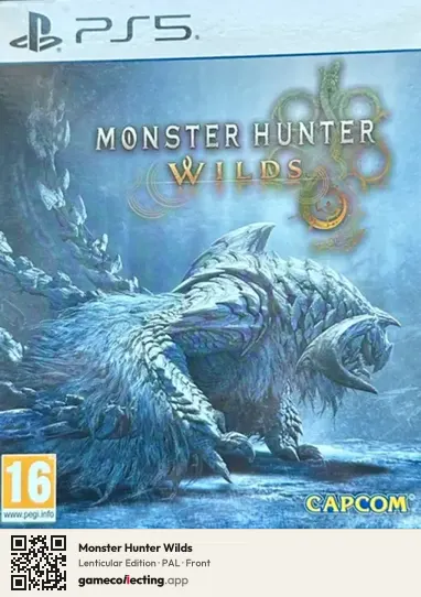 Monster Hunter Wilds PlayStation 5, PAL box front