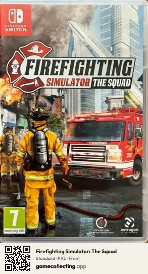 Firefighting Simulator: The Squad Nintendo Switch, PAL box front