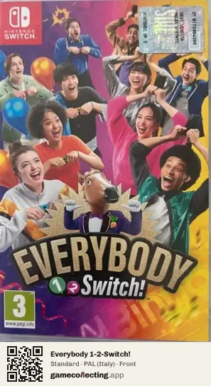 Everybody 1-2-Switch! Nintendo Switch, Italy box front