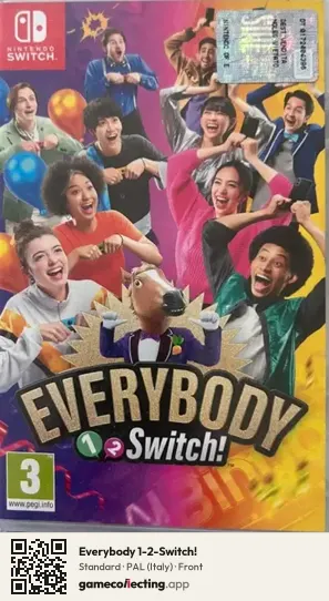 Everybody 1-2-Switch! Nintendo Switch, Italy box front