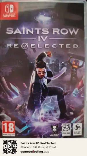 Saints Row IV: Re-Elected Nintendo Switch, France box front