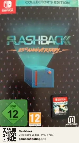 Flashback Nintendo Switch, PAL box front