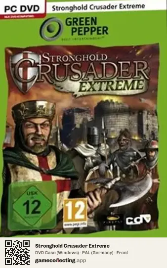 Stronghold Crusader Extreme Computer, Germany box front