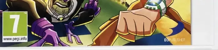 Ben 10: Omniverse 2, the PEGI square on its front