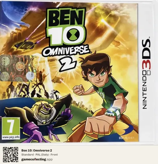Ben 10: Omniverse 2 Nintendo 3DS, Italy box front