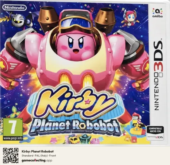 Kirby: Planet Robobot Nintendo 3DS, Italy box front