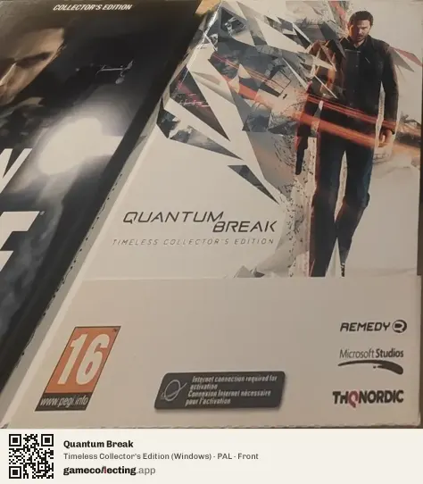 Quantum Break Computer, PAL box front