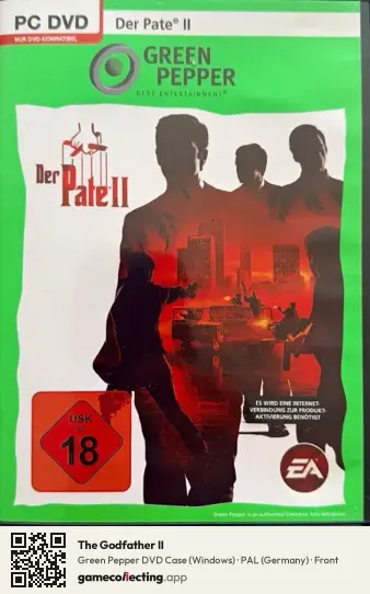The Godfather II Computer, Germany box front