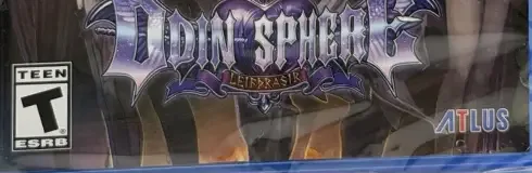Odin Sphere Leifthrasir, the ESRB box on its front