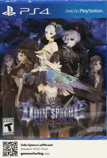 Odin Sphere Leifthrasir PlayStation 4, NTSC box front