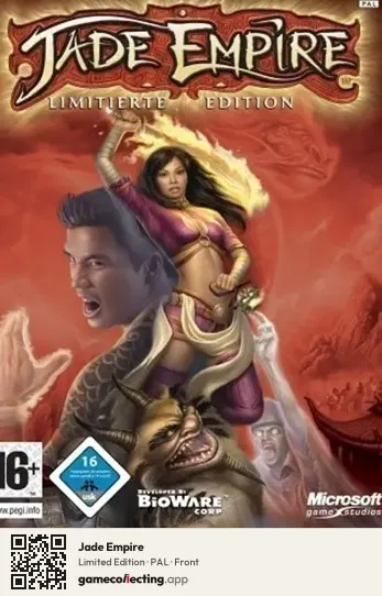 Jade Empire Xbox, PAL box front