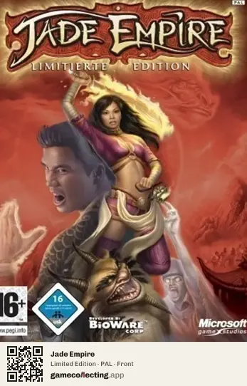 Jade Empire Xbox, PAL box front