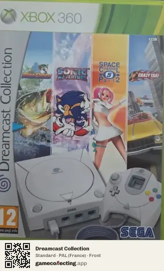 Dreamcast Collection Xbox 360, France box front