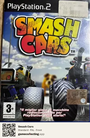 Smash Cars PlayStation 2, PAL box front