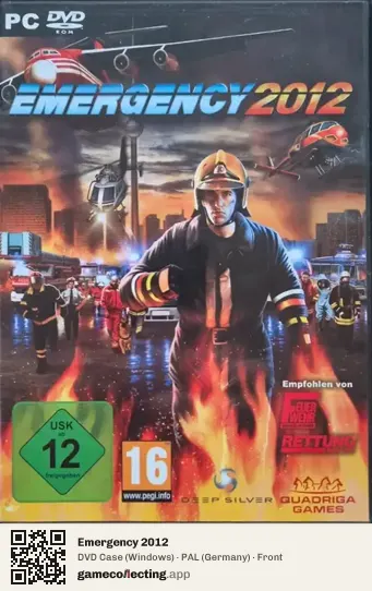 Emergency 2012 Computer, Germany box front
