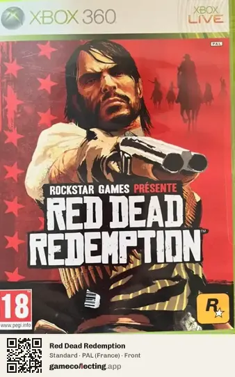 Red Dead Redemption Xbox 360, France box front