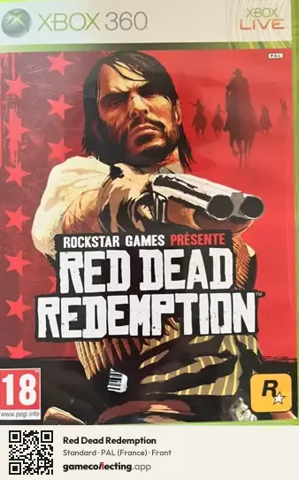 Red Dead Redemption Xbox 360, France box front
