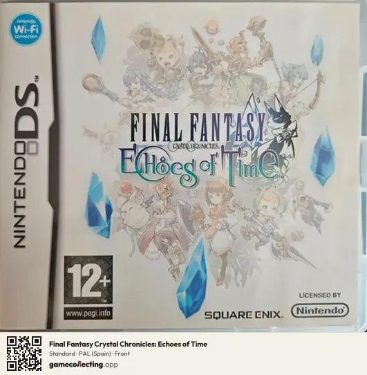 Final Fantasy Crystal Chronicles: Echoes of Time Nintendo DS, Spain box front