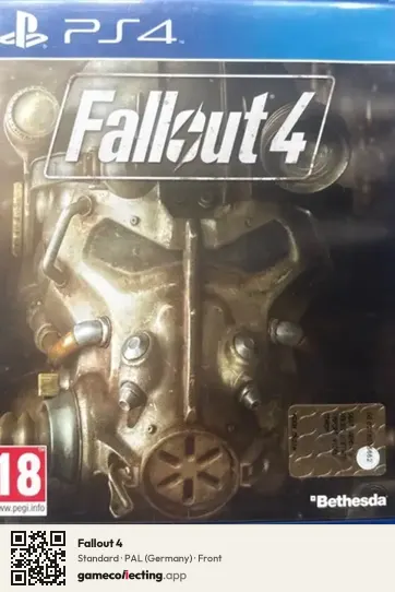Fallout 4 PlayStation 4, Germany box front