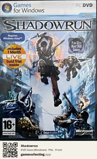 Shadowrun Computer, PAL box front