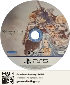 Granblue Fantasy: Relink PlayStation 5, Asia disc