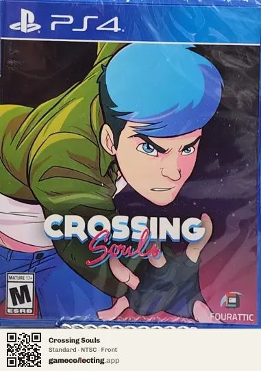 Crossing Souls PlayStation 4, NTSC box front
