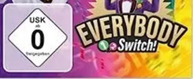 Everybody 1-2-Switch!, the USK square on its front