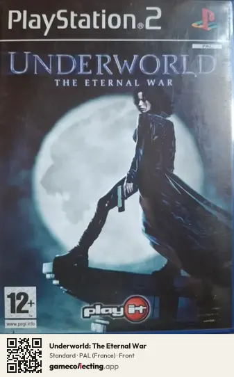Underworld: The Eternal War PlayStation 2, France box front