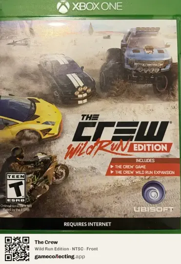 The Crew Xbox One, NTSC box front