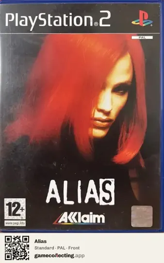 Alias PlayStation 2, PAL box front