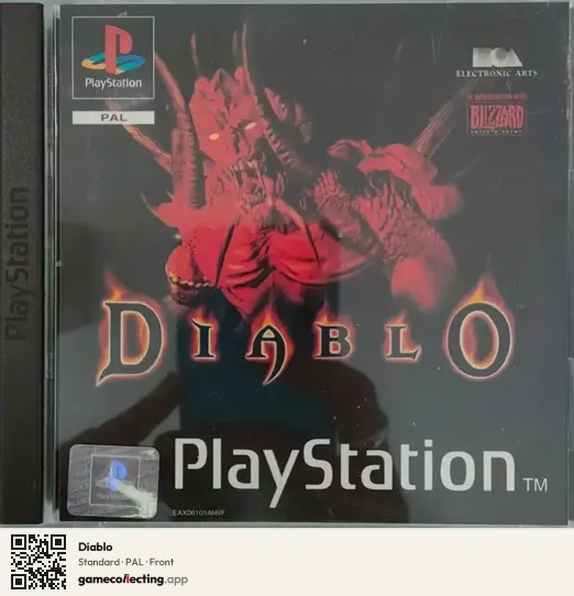 Diablo PlayStation, PAL box front