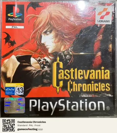 Castlevania Chronicles PlayStation, PAL box front
