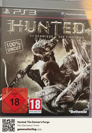 Hunted: The Demon's Forge PlayStation 3, Germany box front