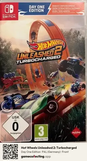 Hot Wheels Unleashed 2: Turbocharged Nintendo Switch, Germany box front