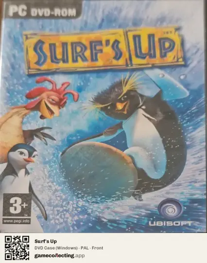 Surf's Up Computer, PAL box front