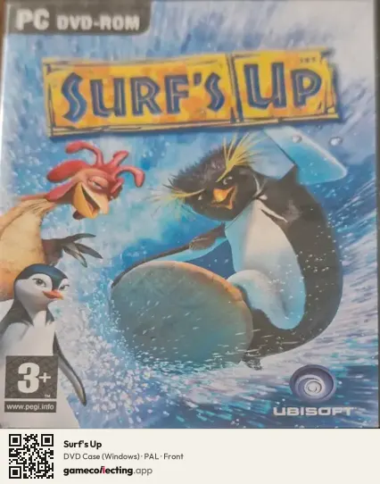 Surf's Up Computer, PAL box front