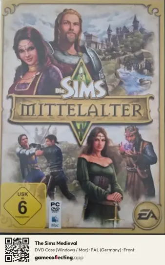 The Sims Medieval Computer, Germany box front