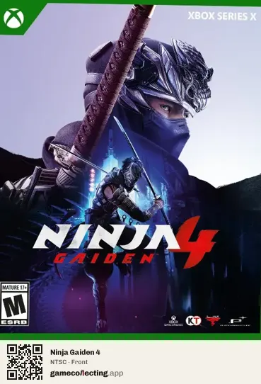 Ninja Gaiden 4 Xbox Series X, NTSC box front