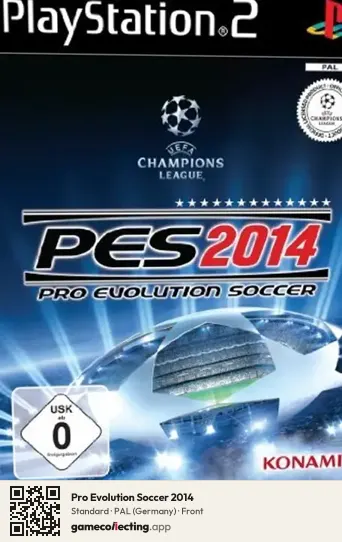 Pro Evolution Soccer 2014 PlayStation 2, Germany box front