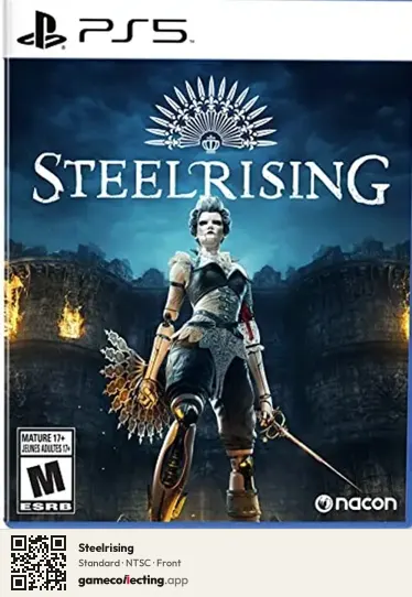 Steelrising PlayStation 5, NTSC box front