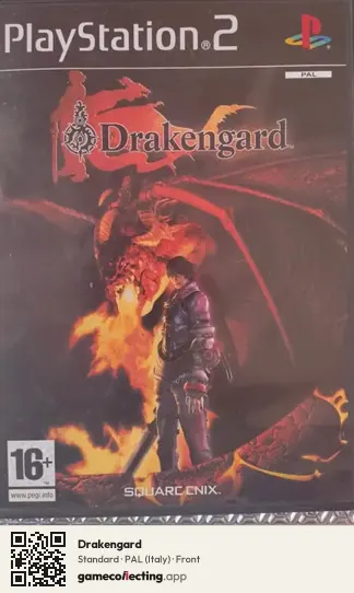 Drakengard PlayStation 2, Italy box front