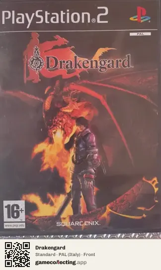Drakengard PlayStation 2, Italy box front